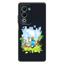 Чехол Майнкрафт на OPPO A5m (AlphaPrint) Minecraft