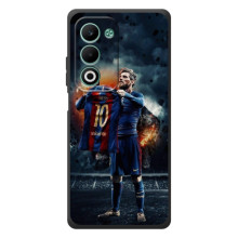 Чехол Месси футболист для OPPO A5m – Месси с футболкой