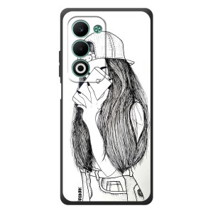 Чехол с печатью для OPPO A5m - (Мода) (AlphaPrint)