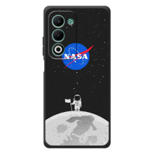 Силиконовый бампер с принтом "Наса" на OPPO A5m – Космонавт NASA