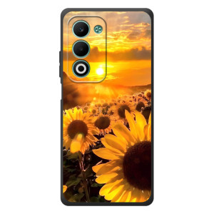 Чохол з Квітами для OPPO A5m – поле соняшників