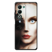 Бампер с изображением Котиков для А5м – Женщина кошка