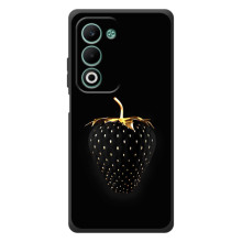 Чехол с изображением  вкусной еды для OPPO A5m – Чёрная клубника