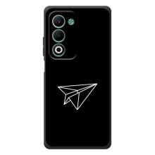 Чехол с картинками на черном фоне для OPPO A5m