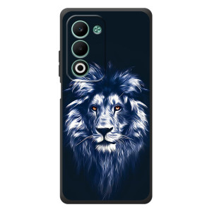 Чохол з картинкою на OPPO A5m – Лев – синій