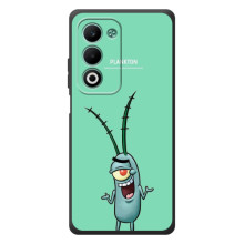 Чехол с картинкой "Одноглазый Планктон" на OPPO A5m (Планктон)