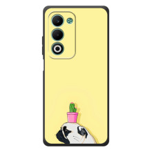 Бампер для OPPO A5m с картинкой "Песики"