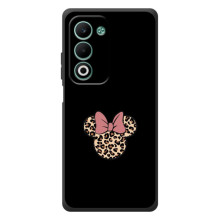 Чехол с леопардовым принтом на OPPO A5m – Леопардовая Минни