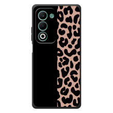 Чехол с леопардовым принтом на OPPO A5m – Леопардовый фон