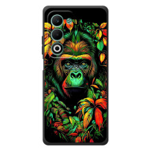 Чехол с Обезьянами OPPO A5m - (AlphaPrint) (Обезьяна в тропиках)