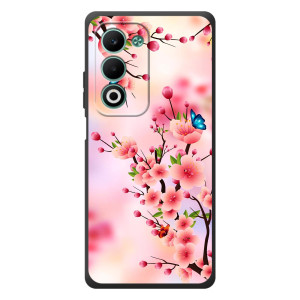 Чехол с принтом САКУРЫ на OPPO A5m – Бабочки на сакуре