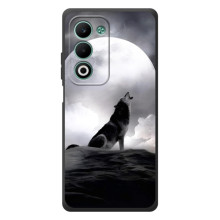 Чехол с Волком на OPPO A5m – Волк и луна