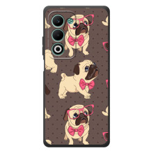 Чехол (ТПУ) Милые собачки для OPPO A5m (Собачки Мопсики)