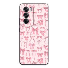 Чехол банты для OPPO A5m – Фон бантики