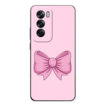 Чехол банты для OPPO A5m – Розовый бантик