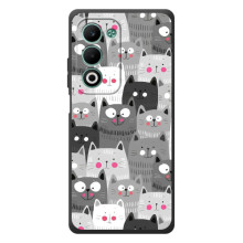 Чехол с милыми котиками на  – Коллаж с котами