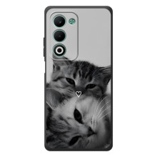 Чехол с рисунком кот на OPPO A5m (Пара котов)