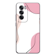 Чехол цветочный дизайн для OPPO A5m – Розовый фон