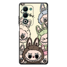Чохол з Лабубу на OPPO A5m (Колаж Лабубу)
