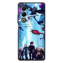 Чехол с принтом дракон Беззубик для 