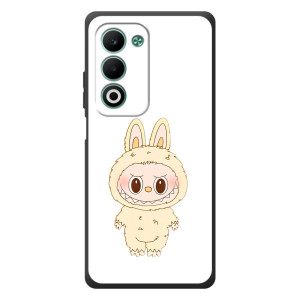 Чохол з принтом Лабубу для OPPO A5m – Бежевий Лабубу