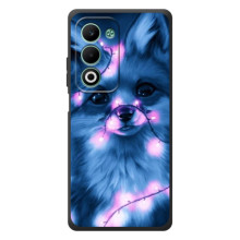 Чехол с принтом лисички на 