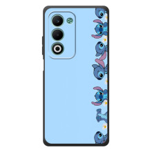 Чохол з принтом Стіч на OPPO A5m (Стіч фон)