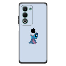 Чохол з принтом Стіч на OPPO A5m (Stitch apple)