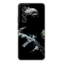 Чохол з українським воїном на OPPO A5m – Український снайпер