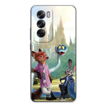 Чехол Зоотрополіс на OPPO A5m – Ник Джуди и змея