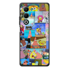 Силиконовый чехол Спанч Боб на А5м (Комиксы Спанч Боб)