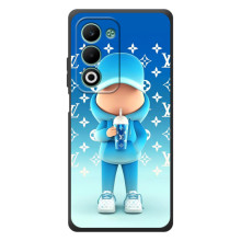 Крутые Чехлы Луи Виттон для OPPO A5m (AlphaPrint) (Парень LV)