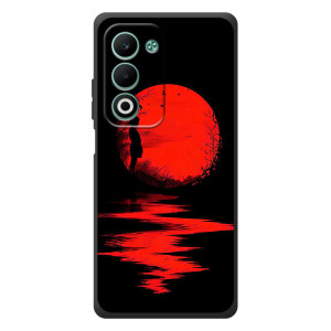 Летний Чехол на OPPO A5m – Красный Закат