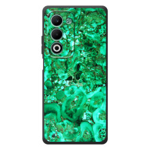 Мраморный чехол на OPPO A5m (VPrint) – Салатный Мрамор