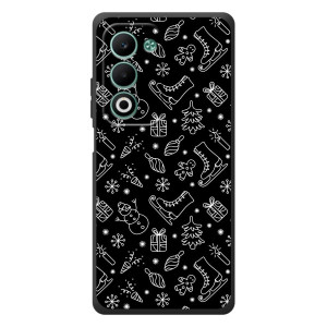 Новогодние, Праздничные Чехлы для OPPO A5m - 2024 год