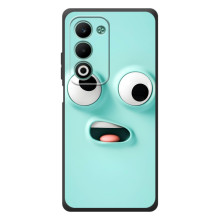 Силиконовые Чехлы (смешные стикеры) для OPPO A5m – мордочка