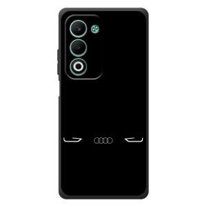 Силіконовий бампер з картинкою машини на OPPO A5m – Сілует Audi