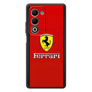 Силіконовий бампер з картинкою машини на OPPO A5m – Ferrari Logo