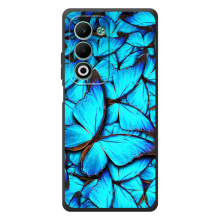 Силіконовий бампер з картинкою звірів для OPPO A5m – Крила метеликів