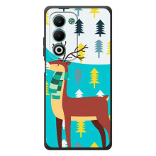 Силіконовий бампер з картинкою звірів для OPPO A5m