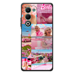Силиконовый Чехол Барби Фильм на OPPO A5m (Барби стиль)