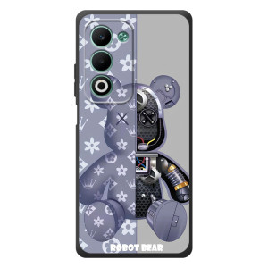 Силиконовый чехол для OPPO A5m – Медведь Louis Vuitton
