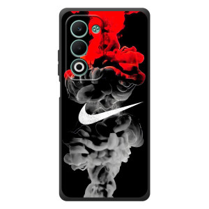 Силиконовый Чехол на OPPO A5m с картинкой Nike – Nike дым
