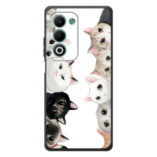 Силиконовый чехол с котиком для OPPO A5m (Коты)