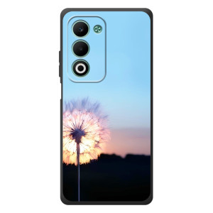 Силиконовый Чехол с одуванчиками на OPPO A5m – Закат с одуванчиком