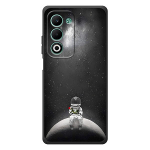Силиконовый Чехол с принтом "Космонавты" на OPPO A5m – Космонавт романтик
