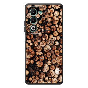Текстурний Чохол для OPPO A5m – Дрова