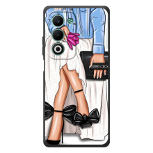 Силиконовый Чехол на OPPO A5m с картинкой Стильных Девушек – Мода