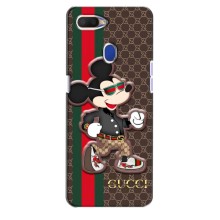 Чохли  GUCCI для ОППО А5с (AlphaPrint) (Маус Гуччі)