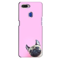 Бампер для Oppo A5s з картинкою "Песики" – Собака на рожевому